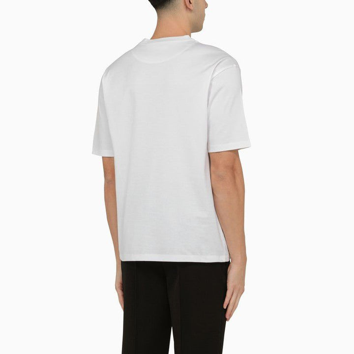 PRADA TRIANGLE WHITE T-SHIRT