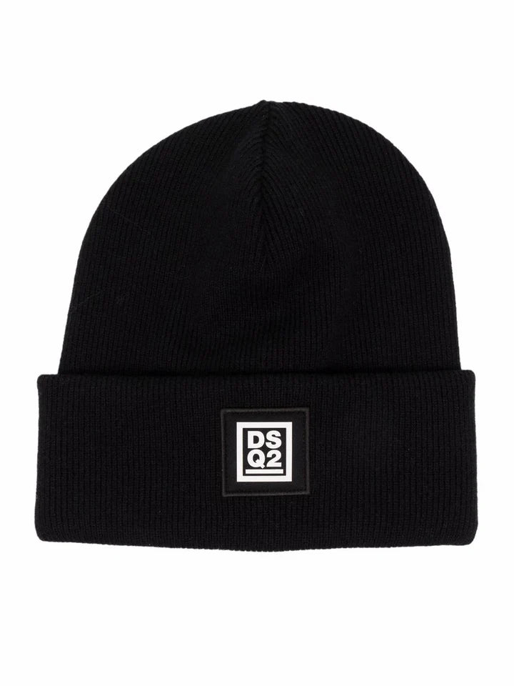 Dsquared2 D2 Patch Beanie