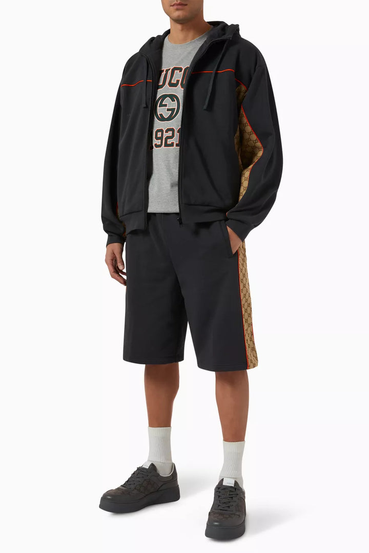 Gucci Panelled Zip-Up Jacket