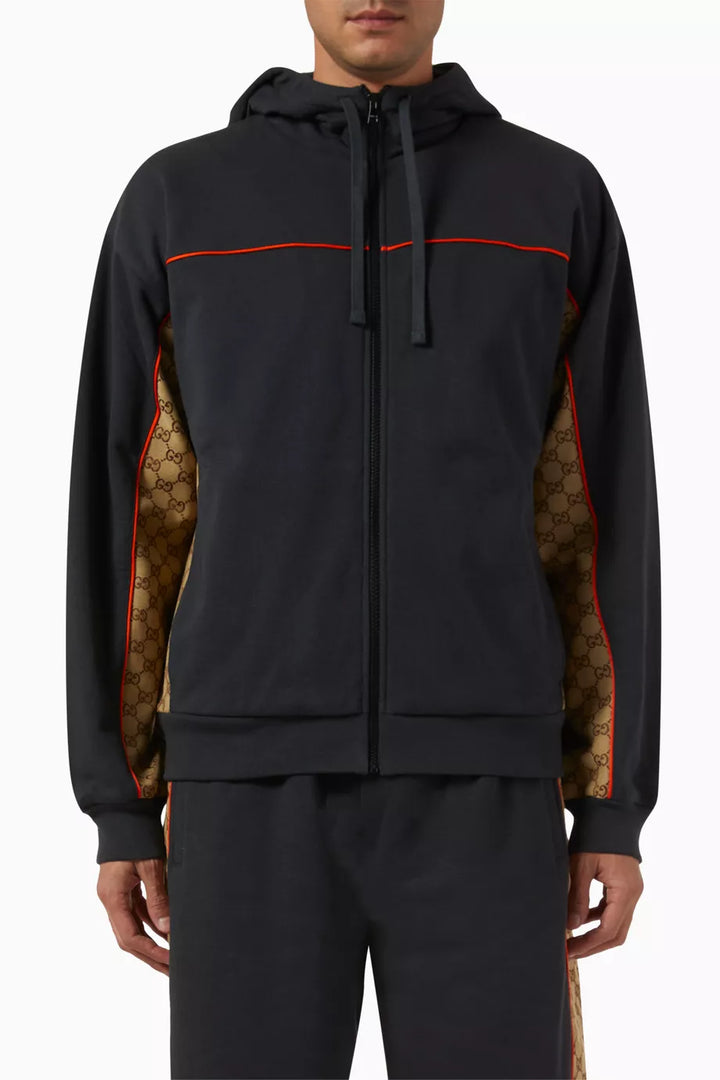 Gucci Panelled Zip-Up Jacket