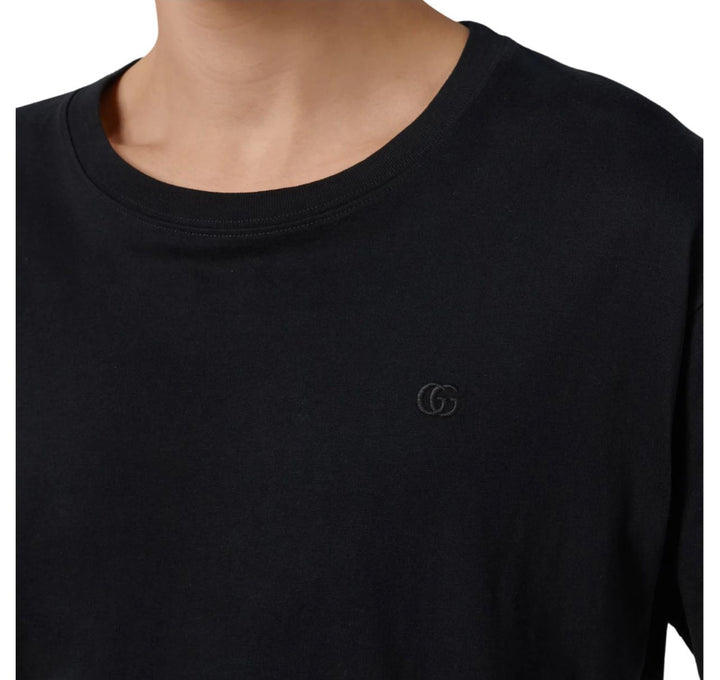 GUCCI MINI LOGO PATCHED T-SHIRT