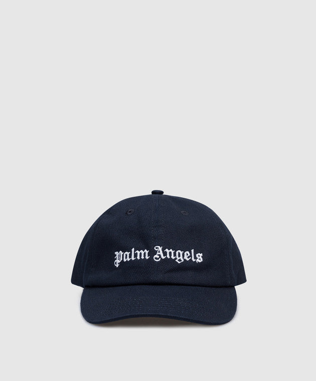 PALM ANGELS NAVY BLUE CAP