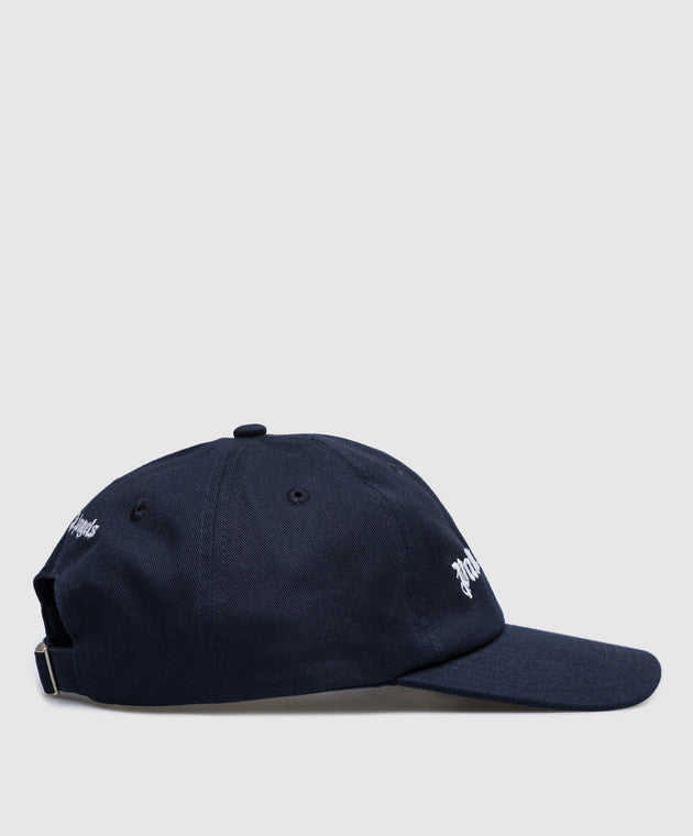 PALM ANGELS NAVY BLUE CAP