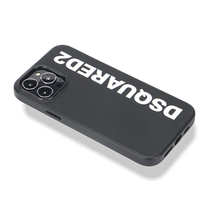 Dsquared2 Leather Logo Case 13/14 PRO MAX