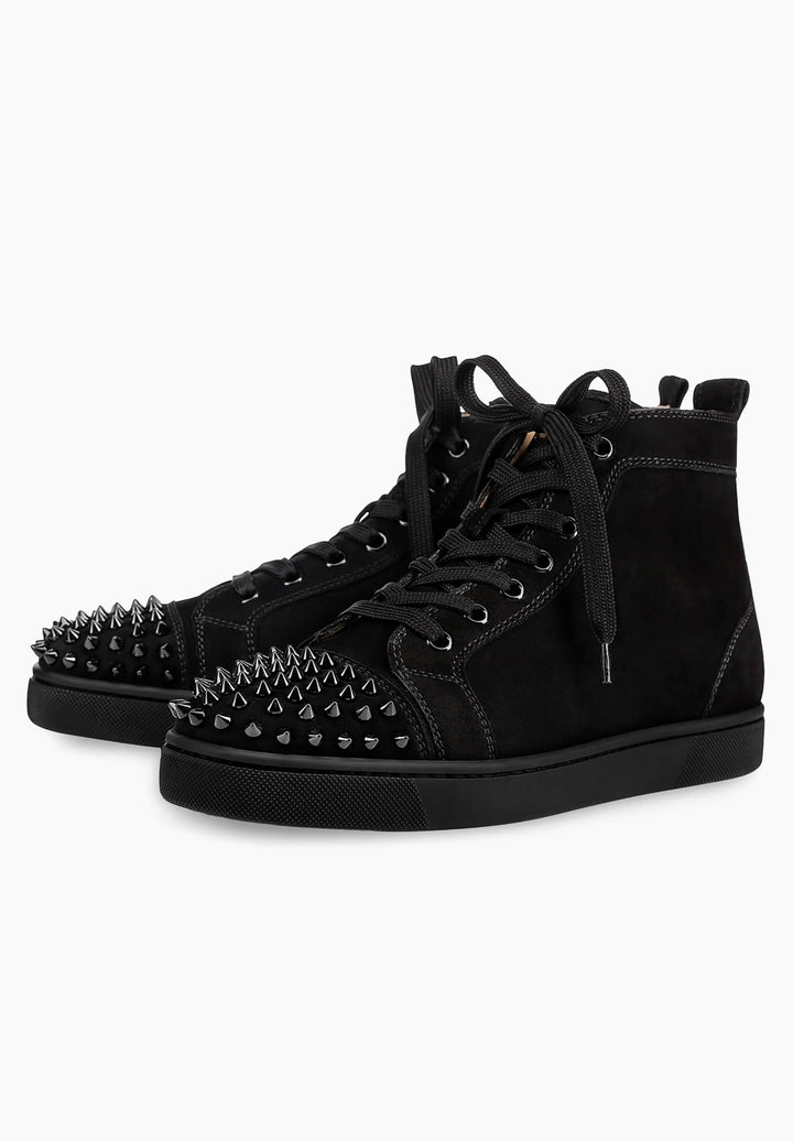 CHRISTIAN LOUBOUTIN BLACK SNEAKERS