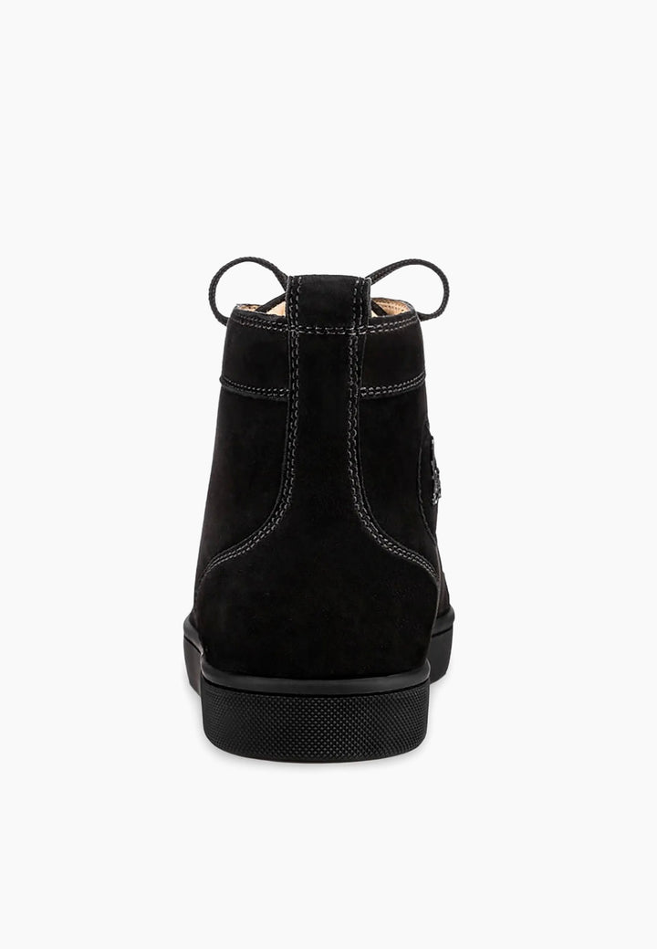 CHRISTIAN LOUBOUTIN BLACK SNEAKERS