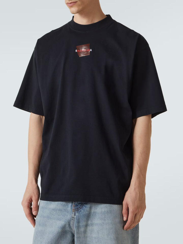 BALENCIAGA RED TAPE T-SHIRT