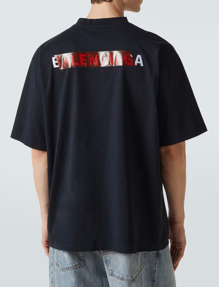 BALENCIAGA RED TAPE T-SHIRT
