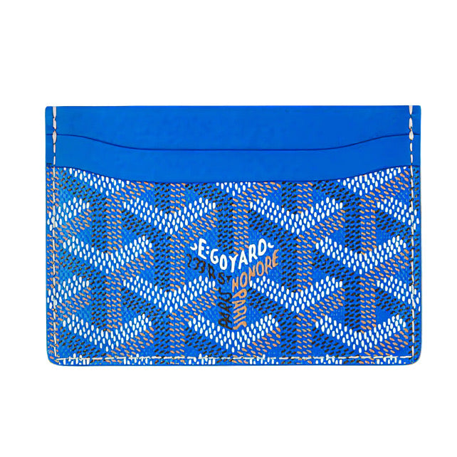Goyard Saint Sulpice Navy Blue Card Holder