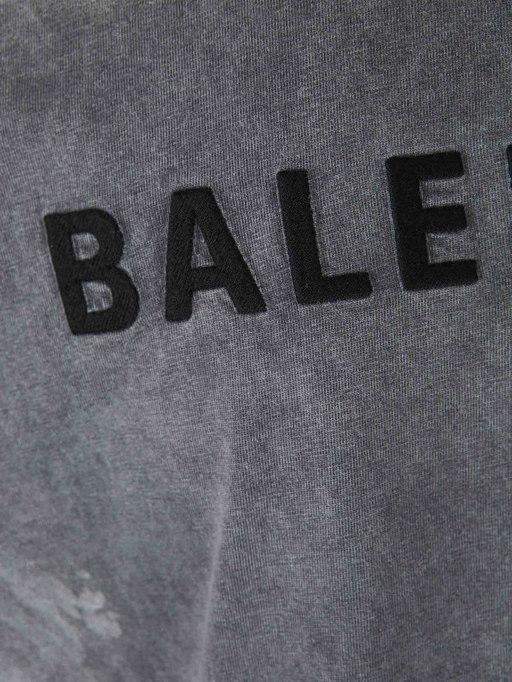Balenciaga Grey Printed T-Shirt