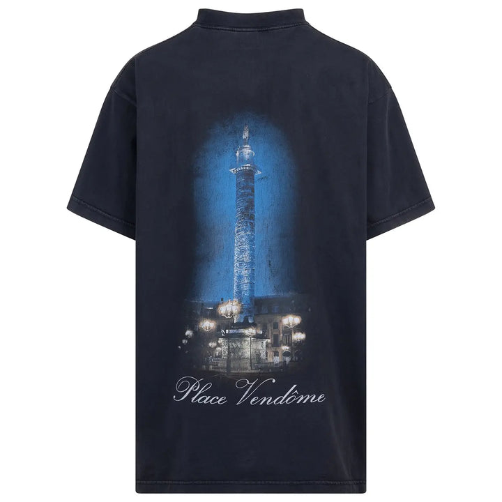 BALENCIAGA VOGUE BLACK T-SHIRT