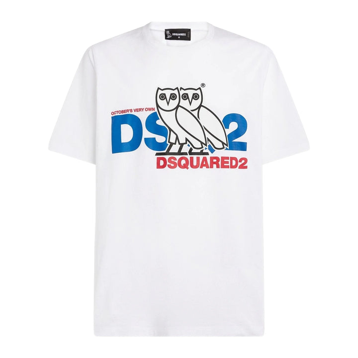DSQUARED2 OVO WHITE T-SHIRT