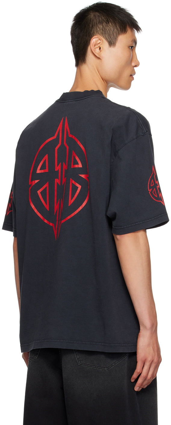 BALENCIAGA GRAPHIC PRINT T-SHIRT