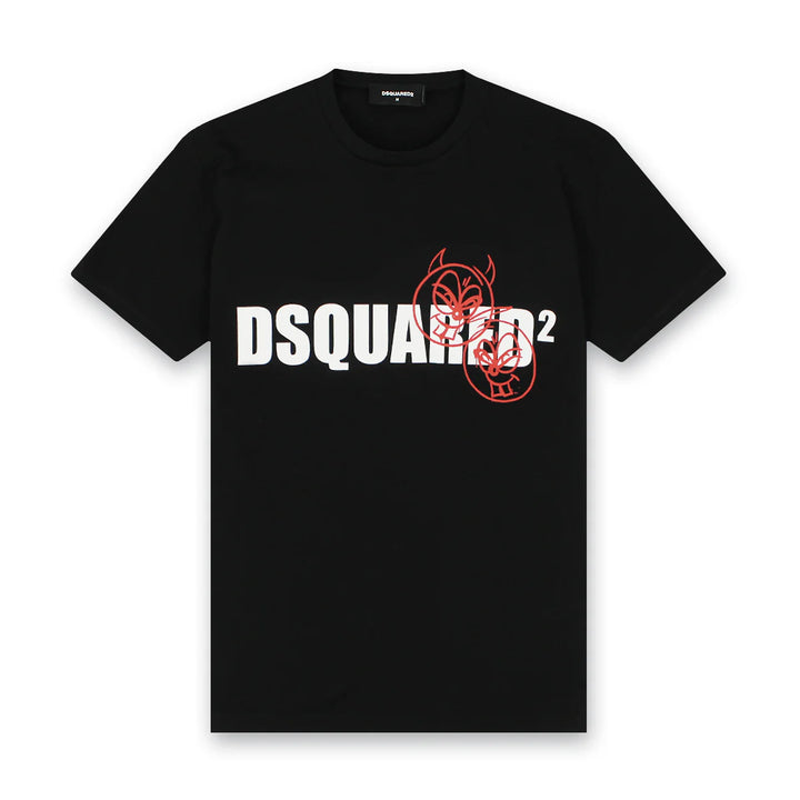 DSQUARED2 DOODLE FACE T-SHIRT