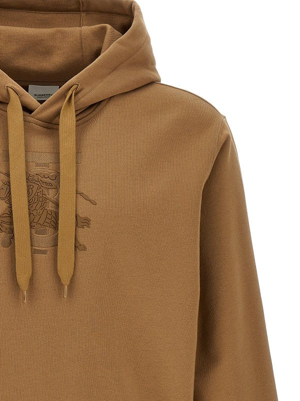 BURBERRY PATCH BROWN HOODIE