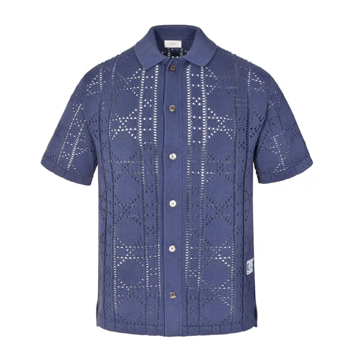 DIOR COUTURE NAVY BLUE SHIRT