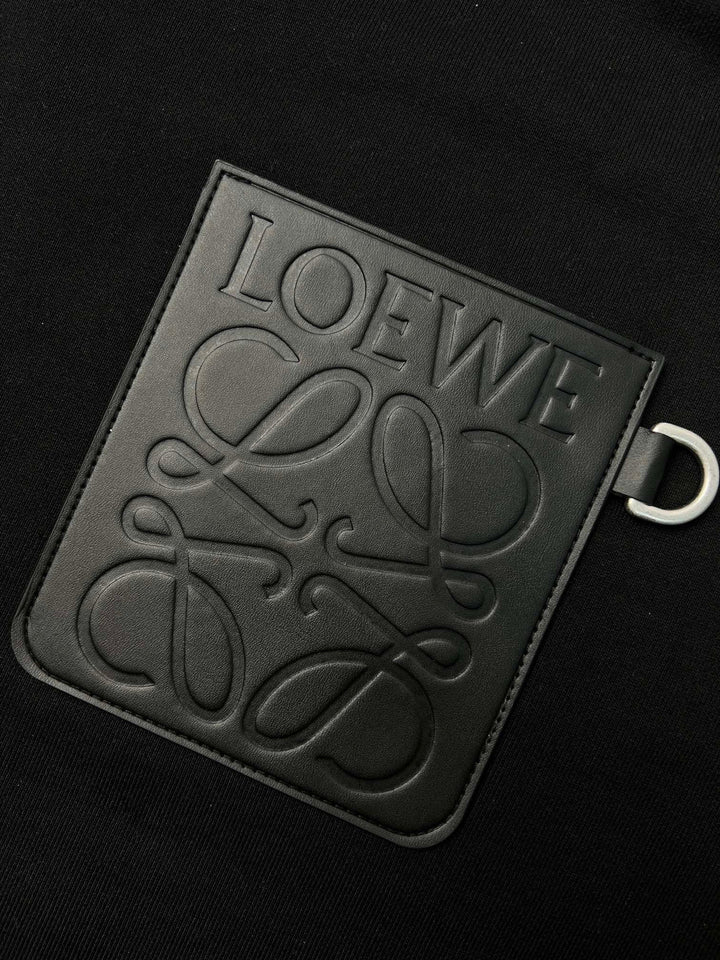 LOEWE BLACK HOODIE PATCH