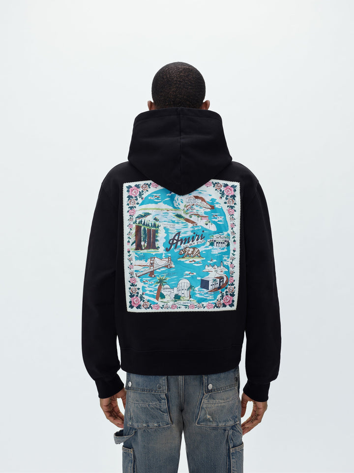 AMIRI CALIFORNIA BLACK HOODIE
