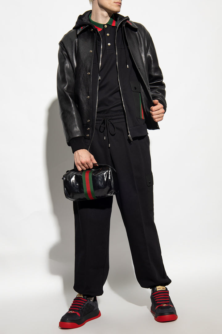 GUCCI BLACK PANTS WITH POCKETS