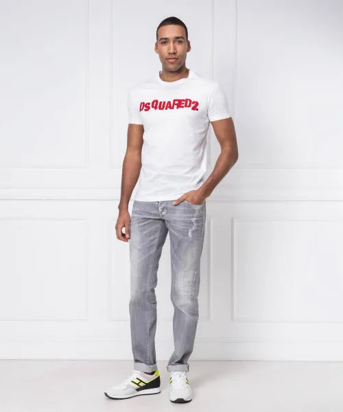 Dsquared2 Red Print T-Shirt
