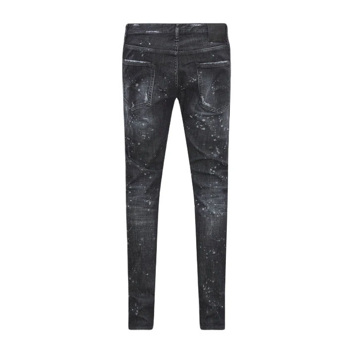 Dsquared2 Jeans Black Zipped