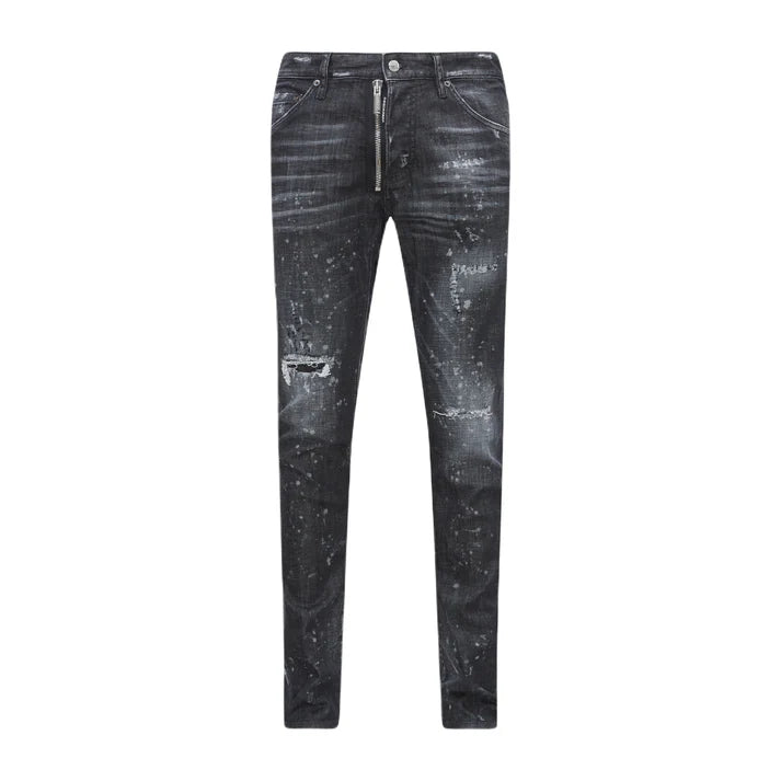 Dsquared2 Jeans Black Zipped