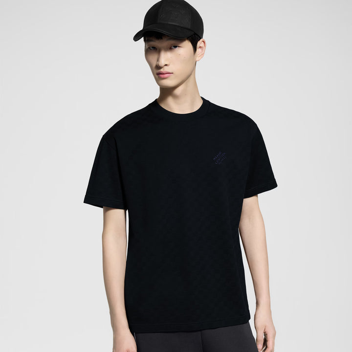 LOUIS VUITTON MONOGRAM T-SHIRT IN BLACK