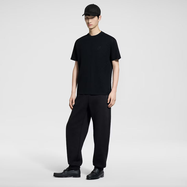 LOUIS VUITTON MONOGRAM T-SHIRT IN BLACK