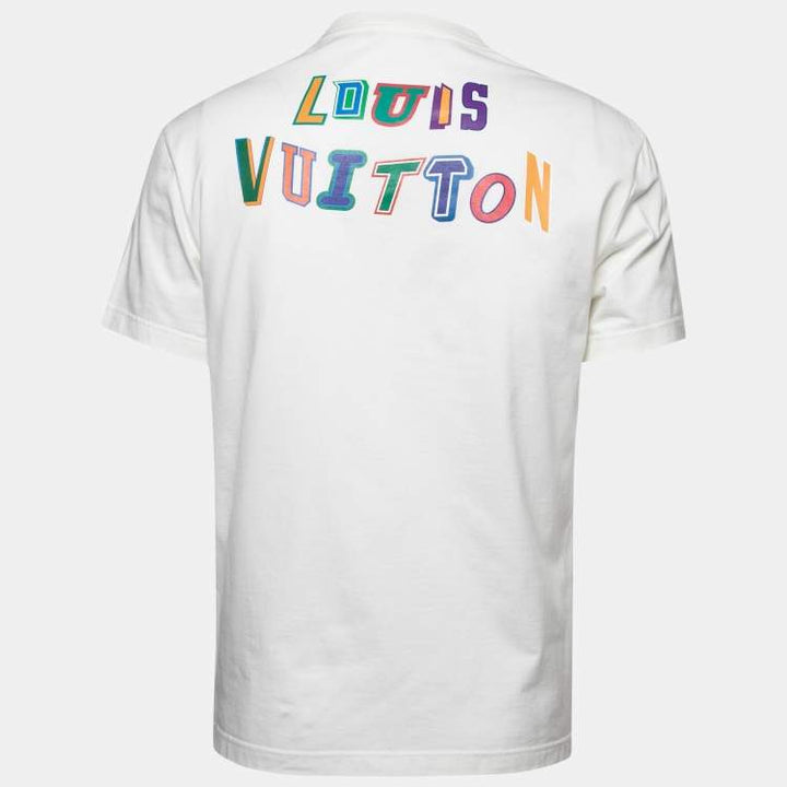 LOUIS VUITTON X NBA WHITE T-SHIRT