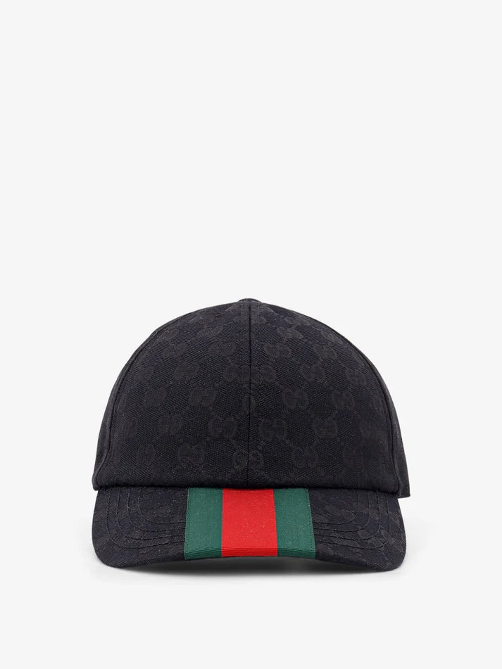 GUCCI MONOGRAM BLACK CAP