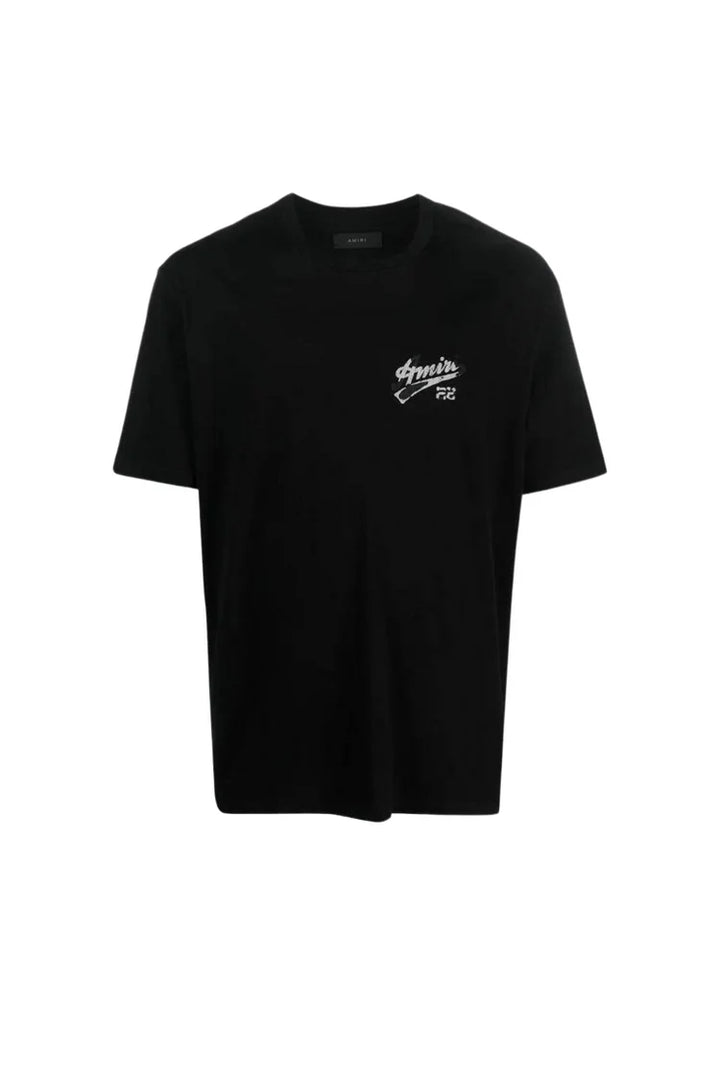 AMIRI 22 JERSEY BLACK T-SHIRT