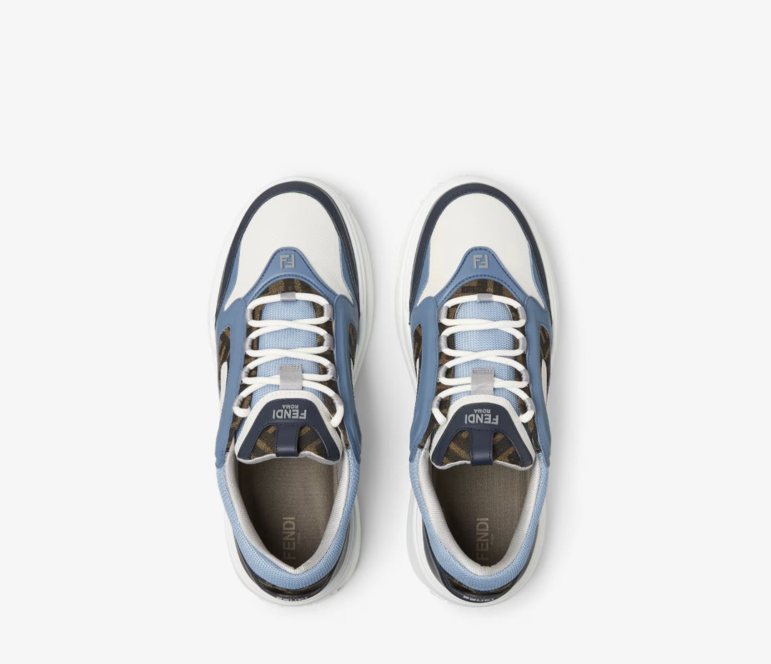 FENDI FORCE SNEAKERS IN BLUE