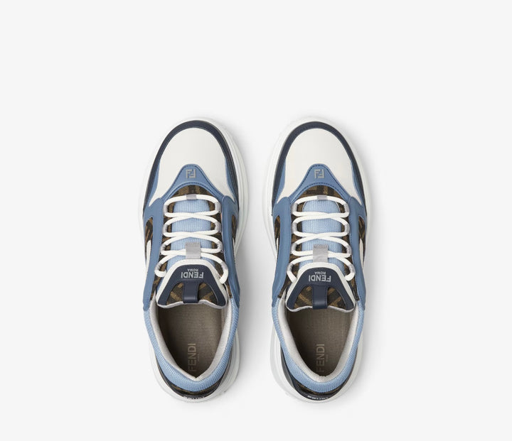 FENDI FORCE SNEAKERS IN BLUE