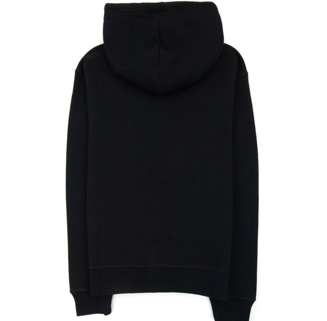 DSQUARED2 SPLASH BLACK HOODIE
