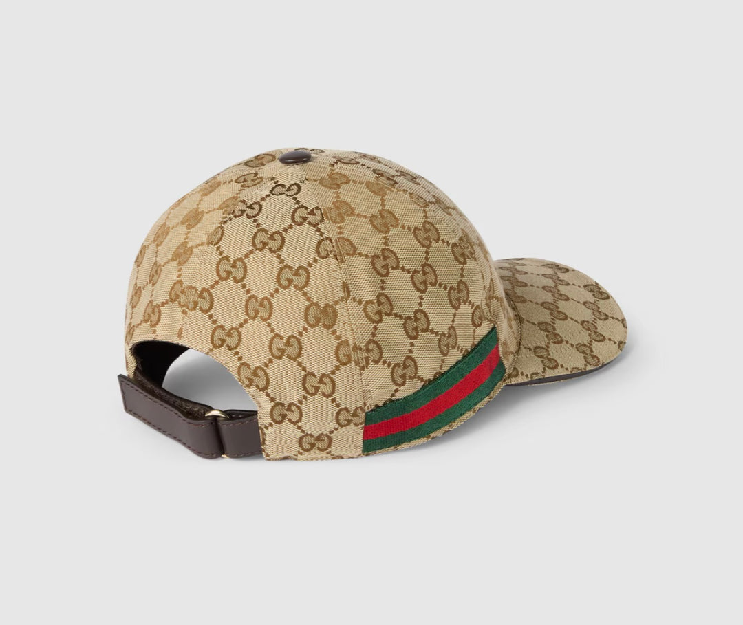 GUCCI MONOGRAM BEIGE CAP