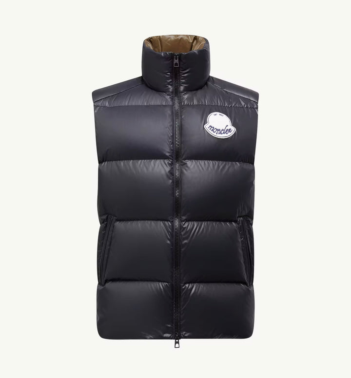 MONCLER LIPSI DOWN BLUE VEST