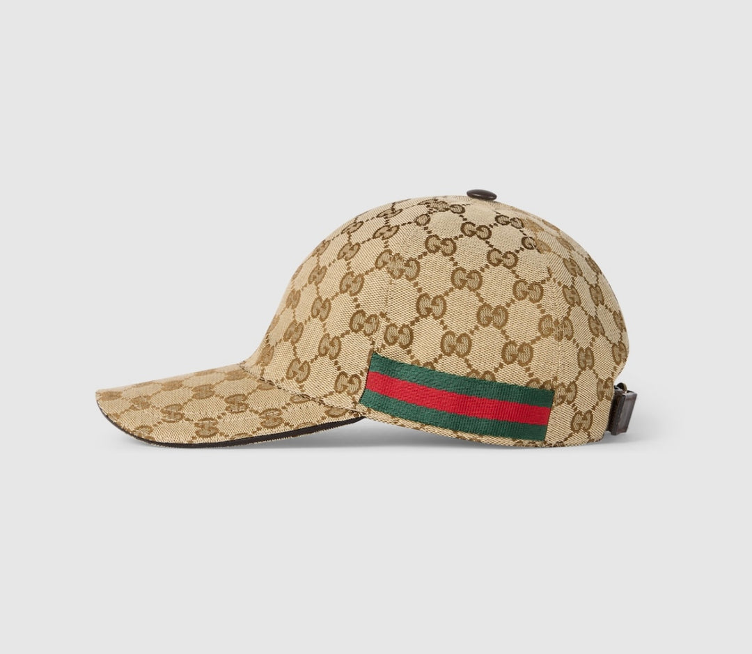 GUCCI MONOGRAM BEIGE CAP