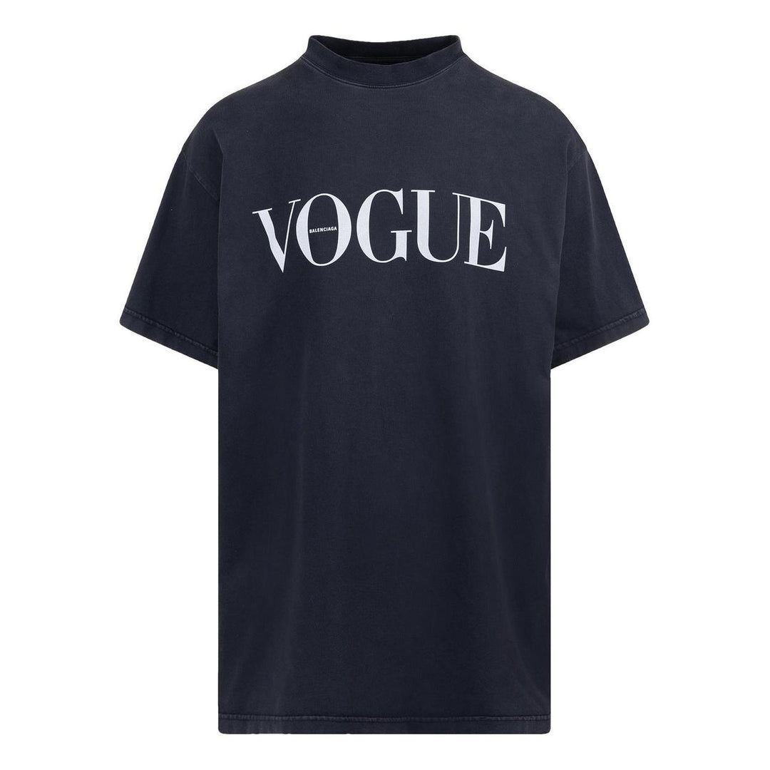 BALENCIAGA VOGUE BLACK T-SHIRT