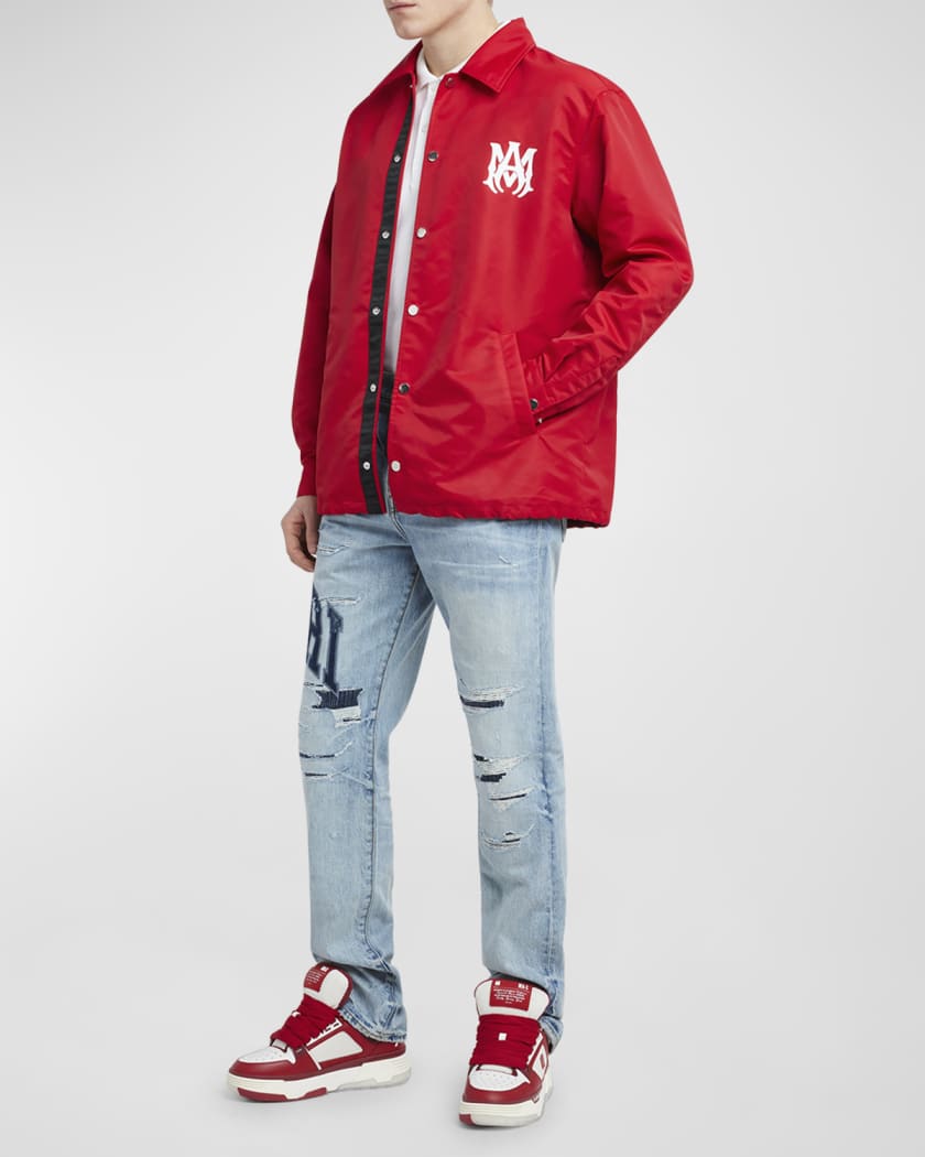 AMIRI RED JACKET COACH MEN