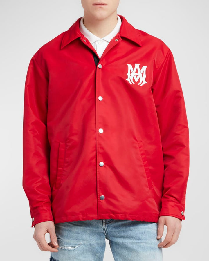 AMIRI RED JACKET COACH MEN