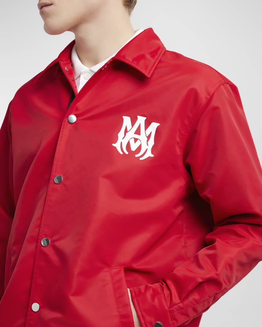 AMIRI RED JACKET COACH MEN