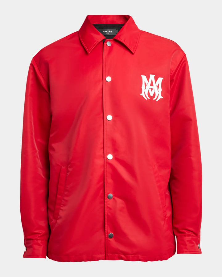 AMIRI RED JACKET COACH MEN