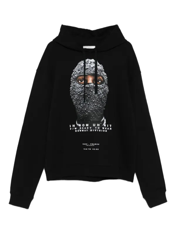 IH NOM UH NIT HOODIE BLACK MASK