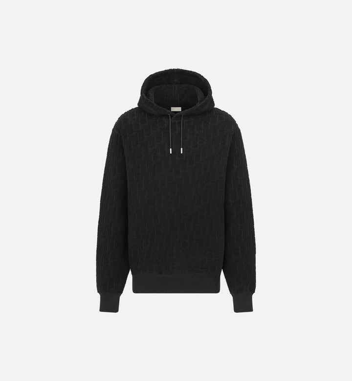 DIOR MONOGRAM BLACK HOODIE