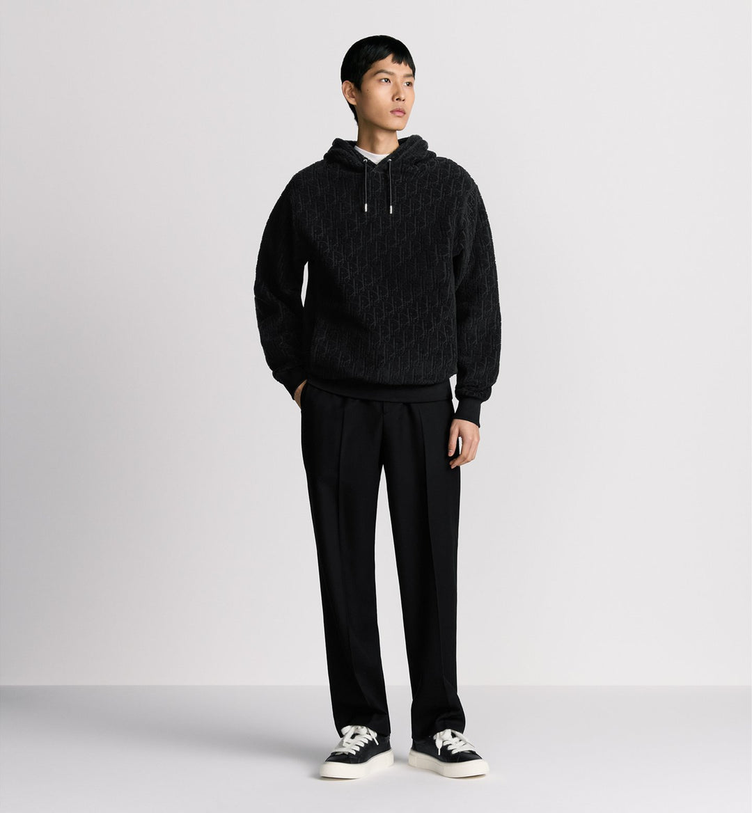 DIOR MONOGRAM BLACK HOODIE