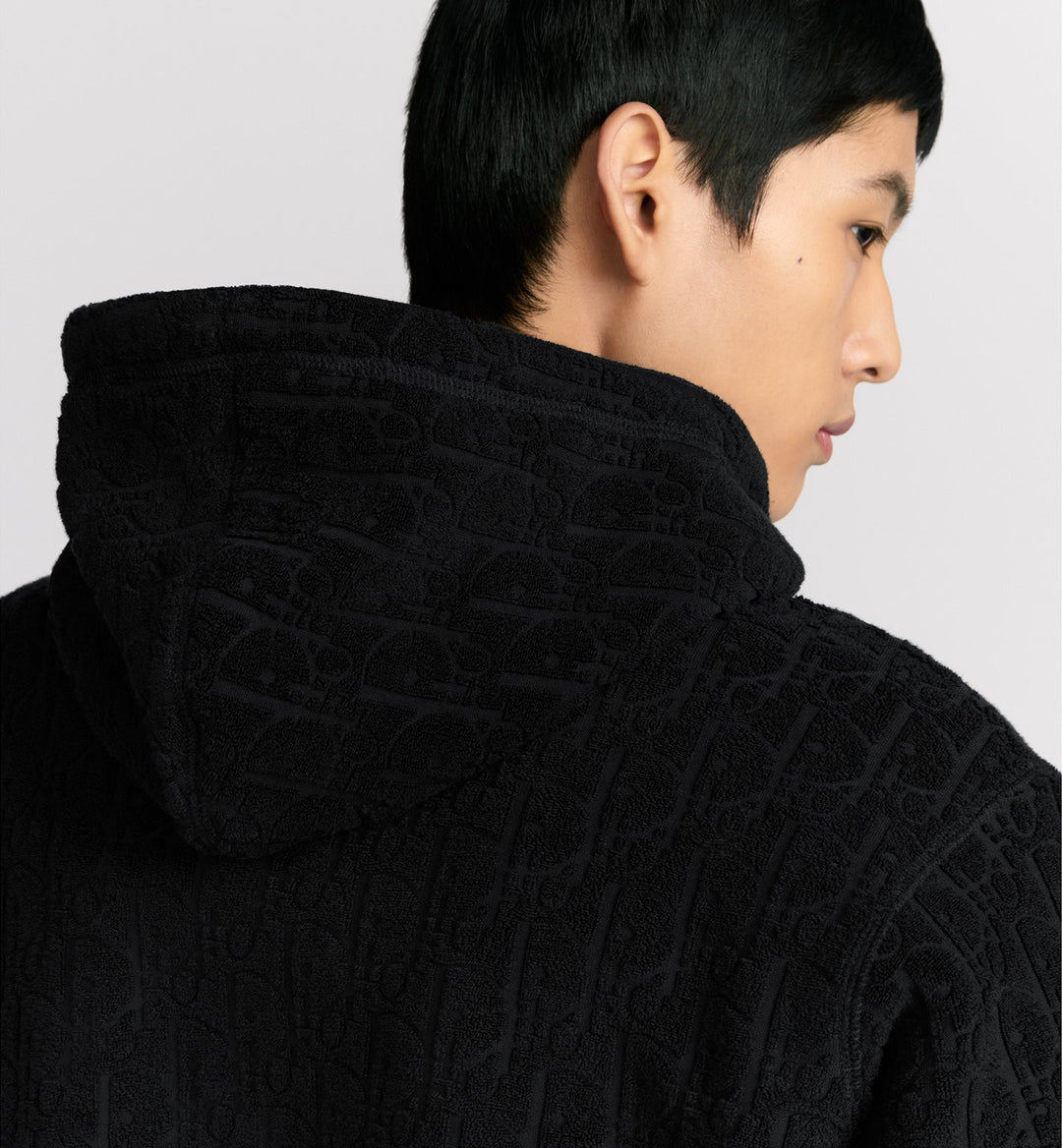 DIOR MONOGRAM BLACK HOODIE
