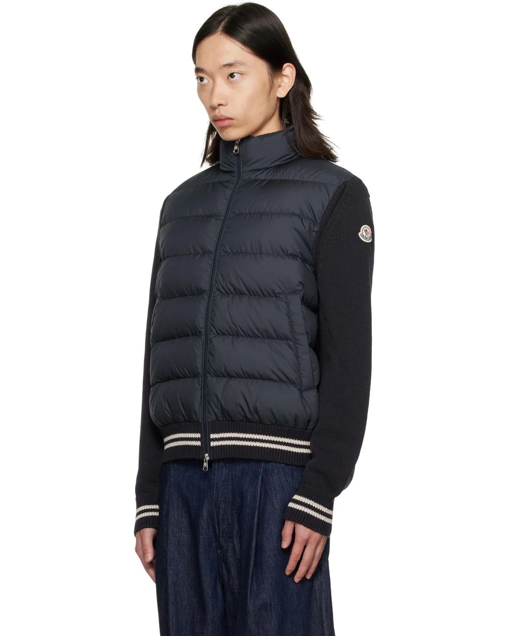 MONCLER DOWN JACKET IN BLACK