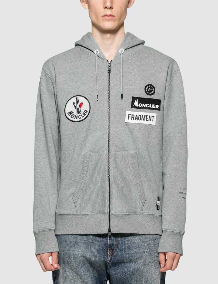 MONCLER x FRAGMENT DESIGN ZIPPED HOODIE