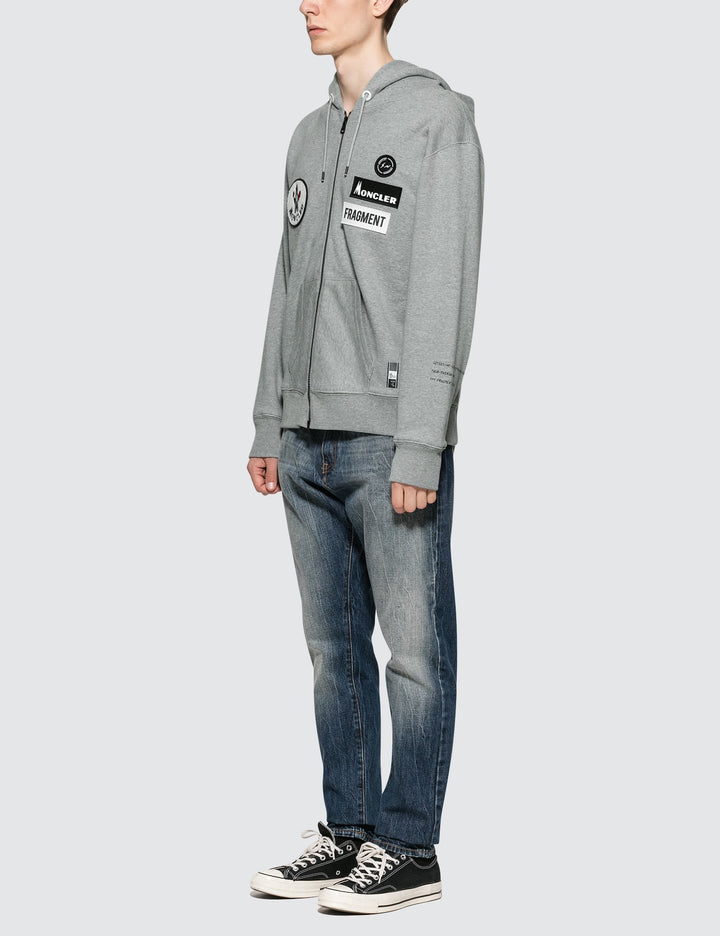 MONCLER x FRAGMENT DESIGN ZIPPED HOODIE