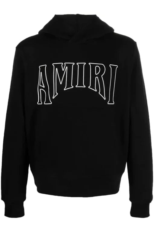 AMIRI PRINTED BLACK HOODIE
